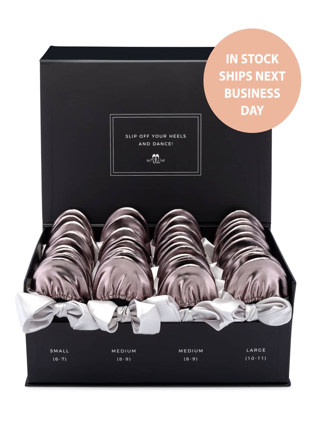 20 Pairs of Slate Rescue Flats (BLACK Display Box)