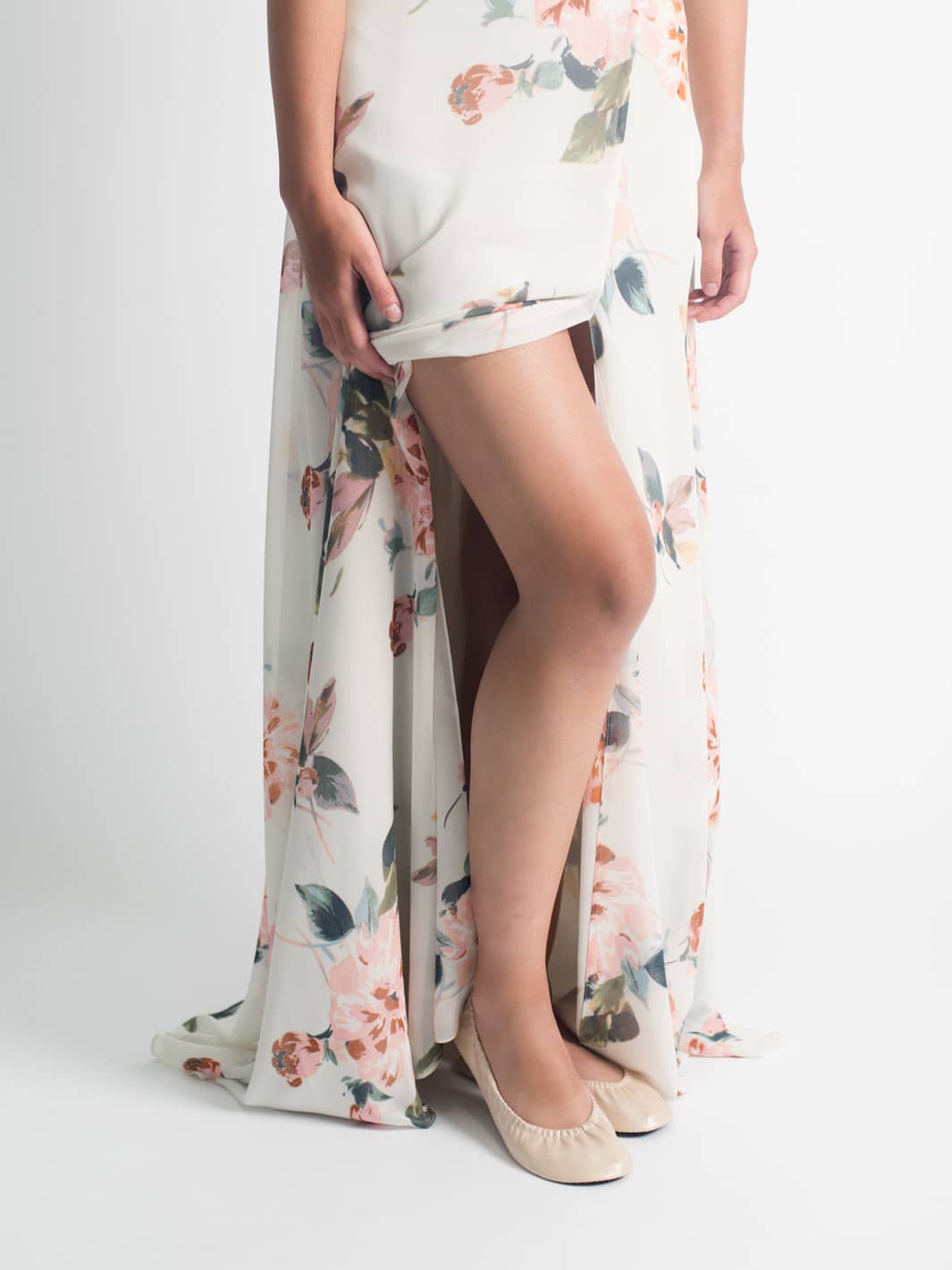 2026 September Pre-Order - 20 Pairs of Champagne Rescue Flats (Rose GOLD Display Box)