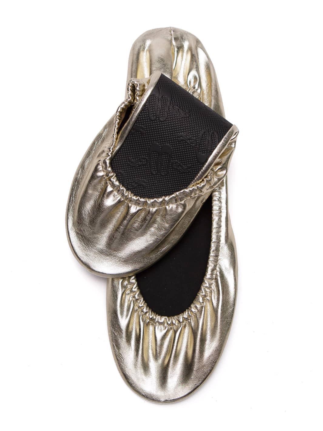 2026 June Pre-Order - 20 Pairs of Gold Rescue Flats (BLACK Display Box)