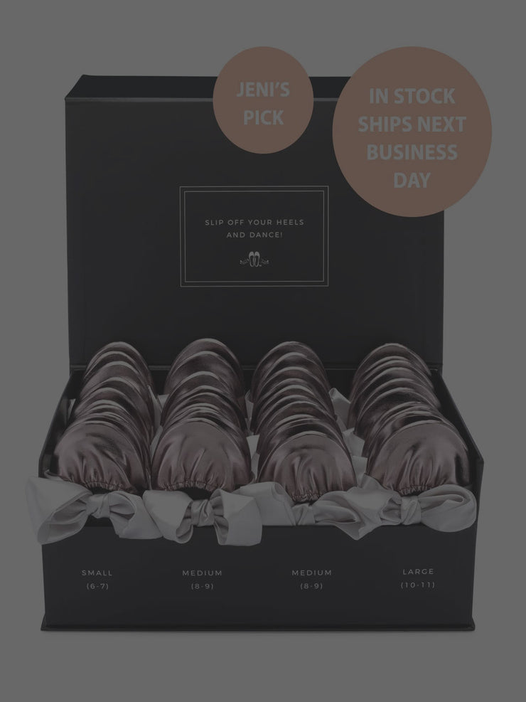 20 Pairs of Slate Rescue Flats (BLACK Display Box)