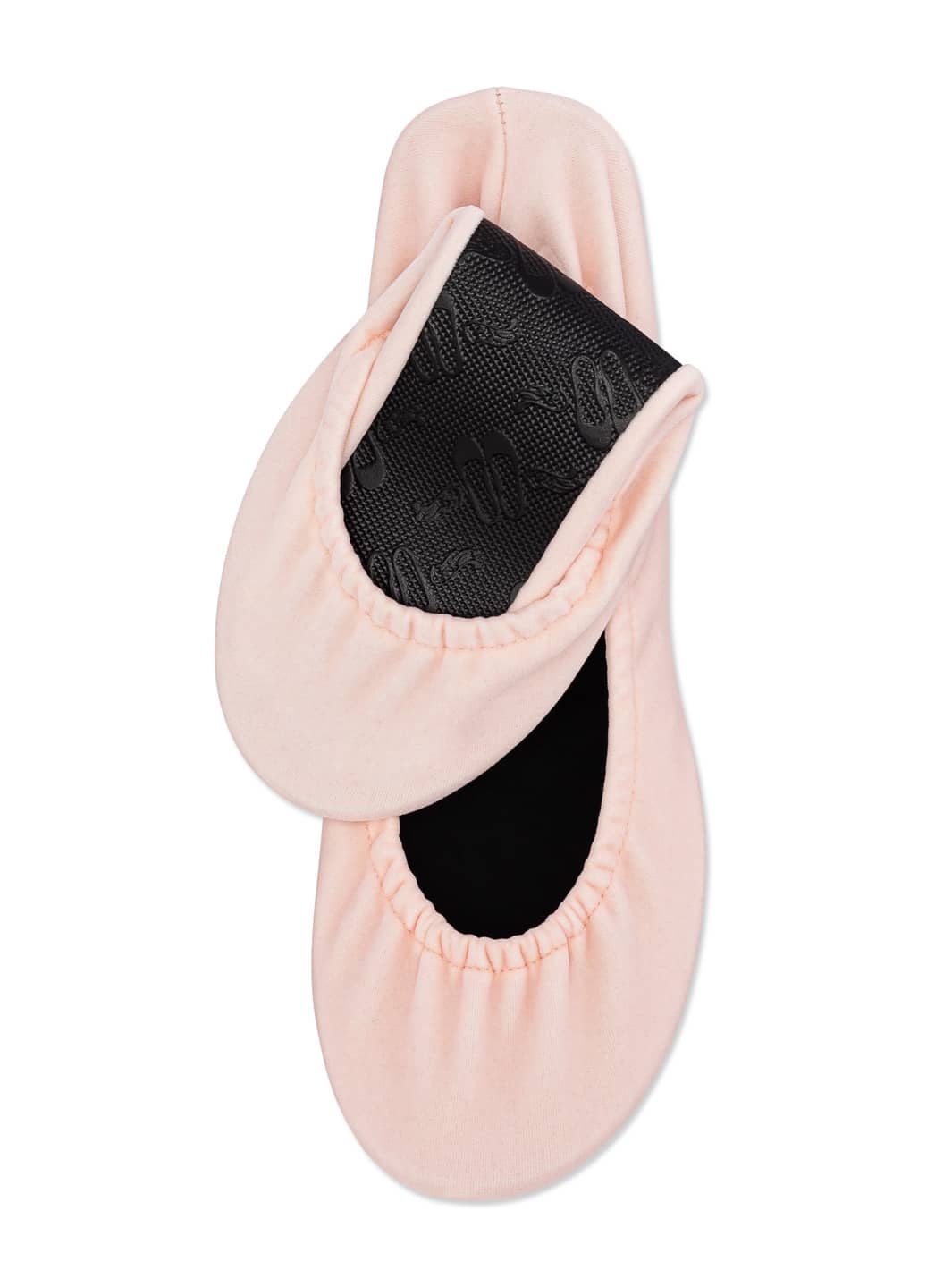 20 Pairs of Light Pink Velvet Rescue Flats (Rose GOLD Display Box)