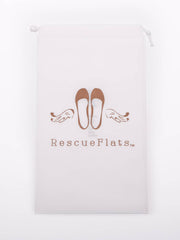 20 Pairs of Light Pink Velvet Rescue Flats (ROSE GOLD Display Box)